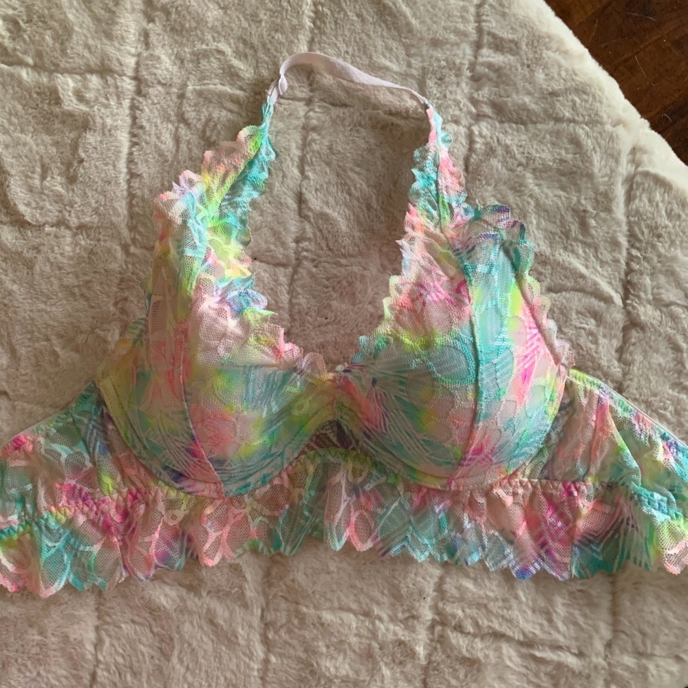 PINK Victoria Secret colorful bralette
